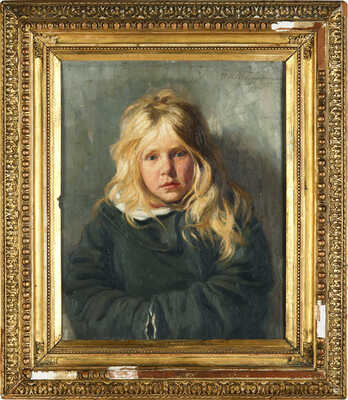 Творожников Иван Иванович. Портрет девочки 